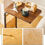 Thumbnail: New Coffee Table With 360° Wheels C-Shape Table Sofa Side Table Portable With C