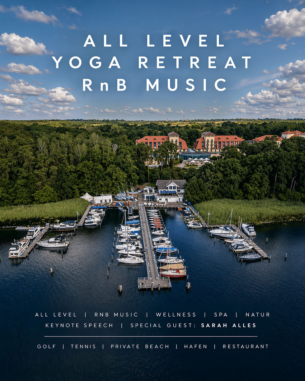 All Level Yoga RnB Music im Precise Resort Scharmützelsee