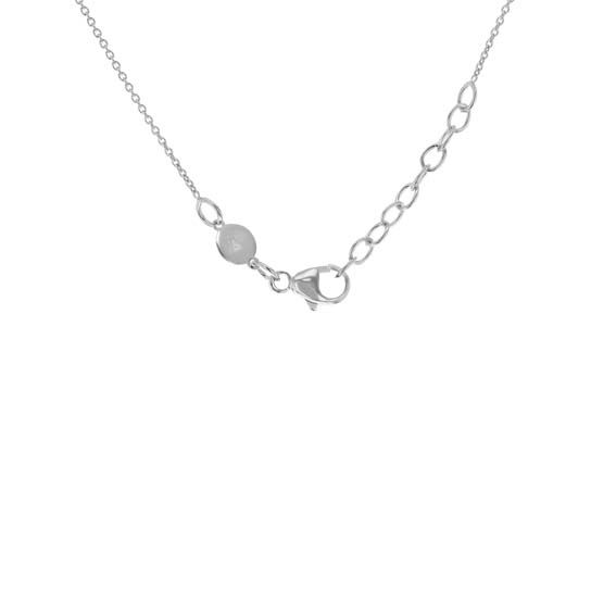 Thumbnail: 9ct White Gold Small Double Disc Pendant