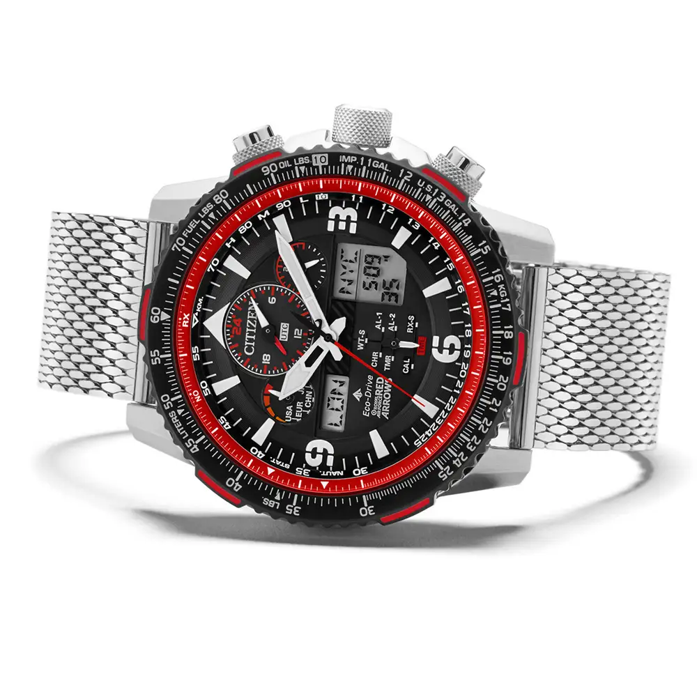 Thumbnail: Citizen Red Arrows Chronograph JY8079-76E