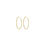 Miniatura: Aretes Clásicos de Oro Vermeil amarillo de 20 mm