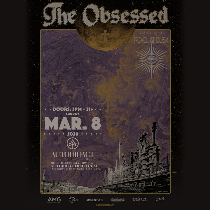 The Obsessed w/Revel at Dusk : Ticketed Event