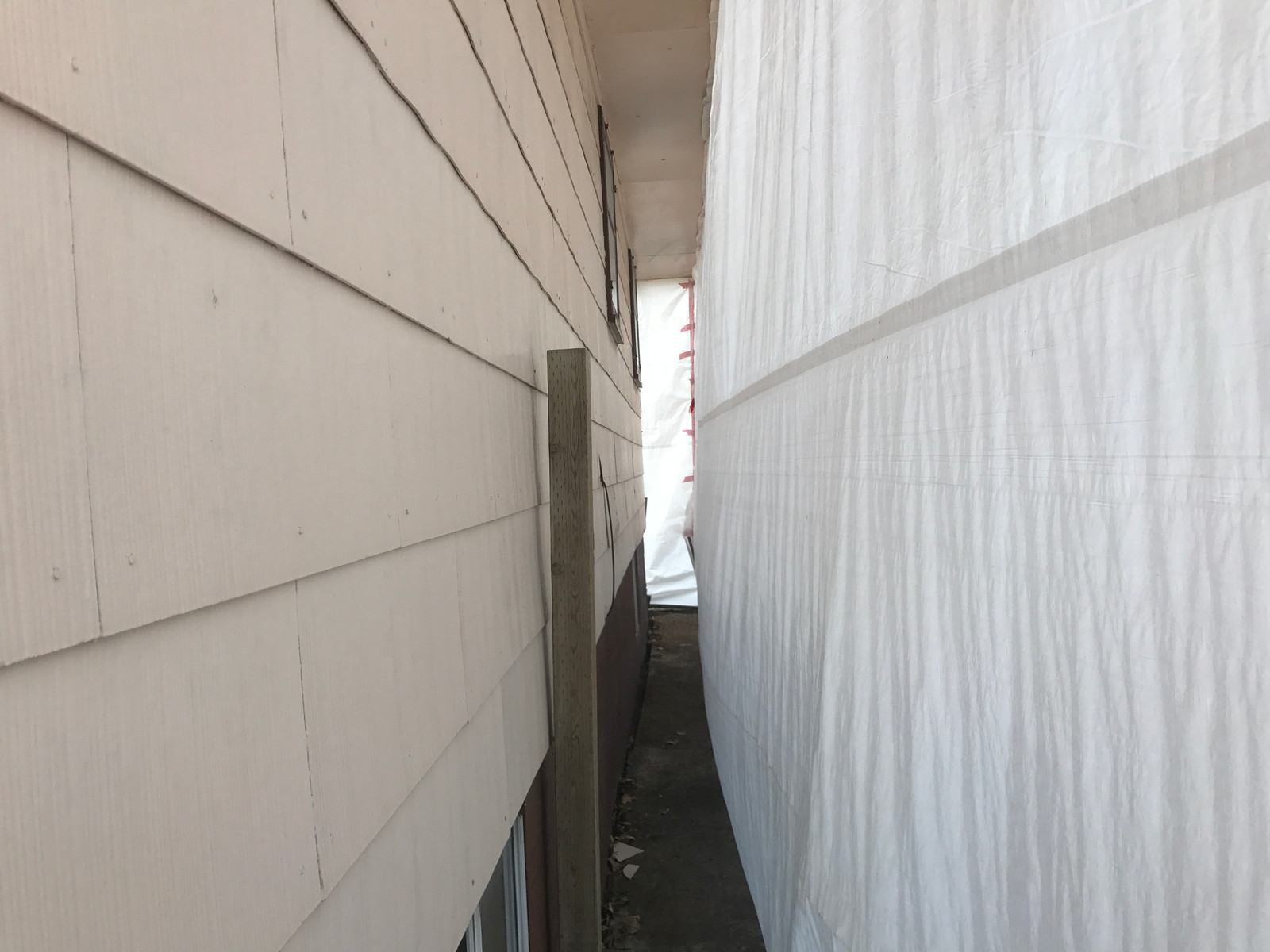 BEFORE EXTERIOR Asbestos Siding Removal BEFORE EXTERIOR Asbestos Siding Removal