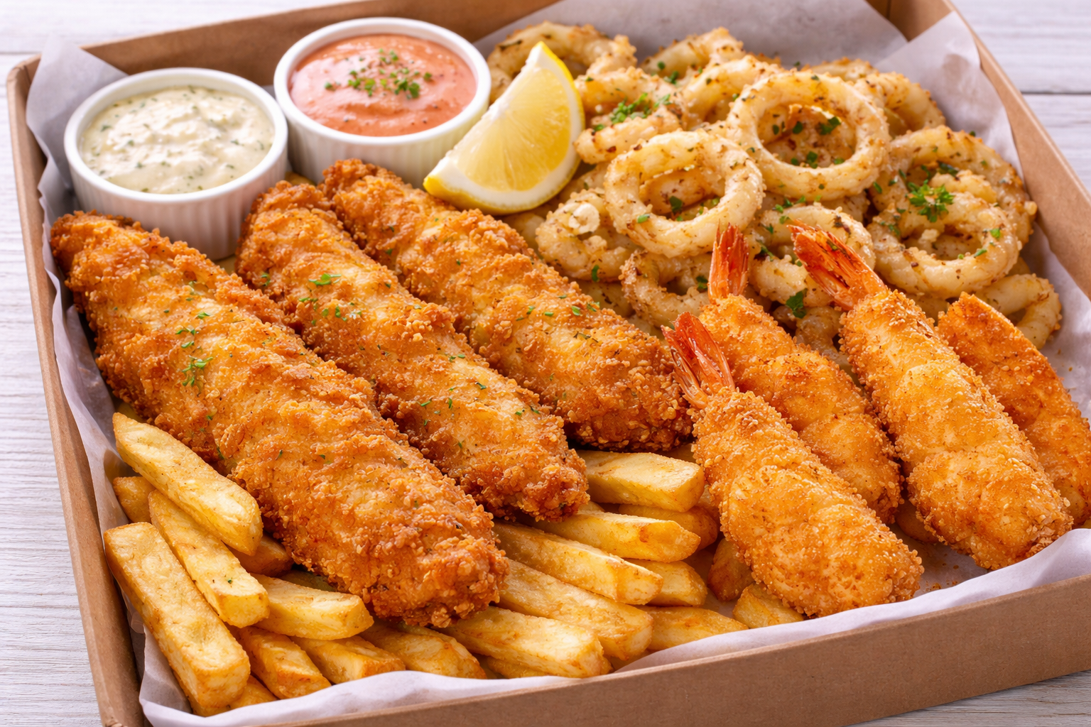 Arranged Food and Objects