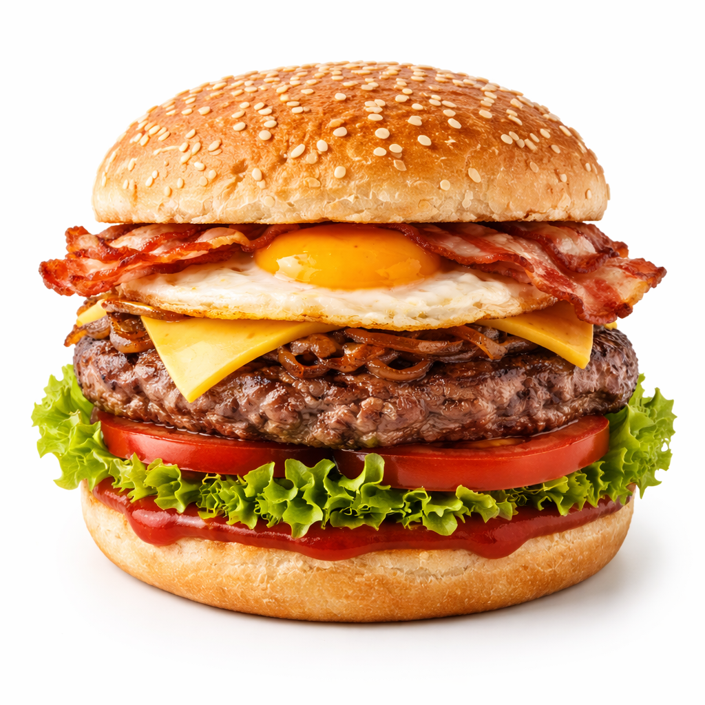 Arranged Food and Objects