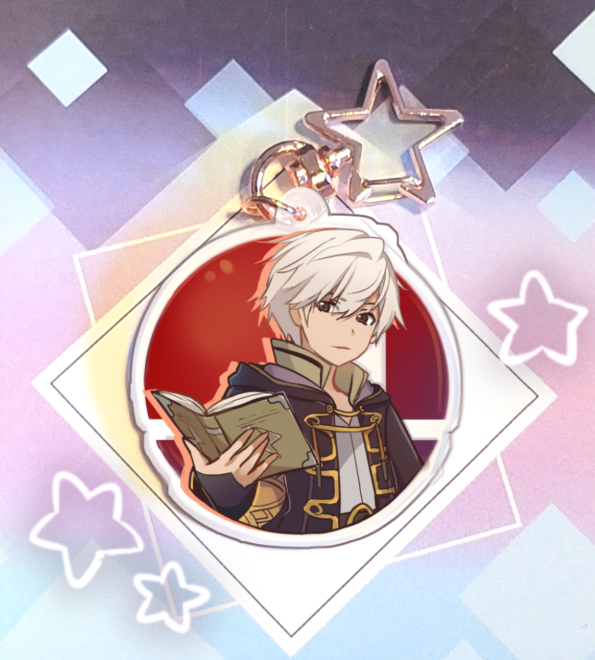 Thumbnail: Male Robin from Fire Emblem SSB version (2 inch )