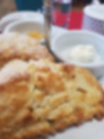 White Chocolate Scone