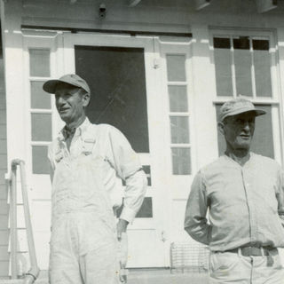 The Stavitsky Brothers at work in 1953, Ben and Ed