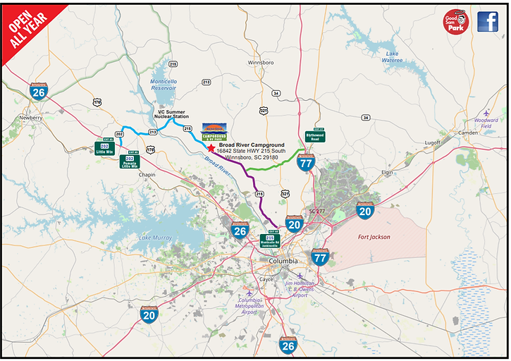 Contact Us Broad River Campground
