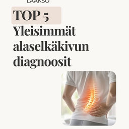 Alaselkäkivun yleisimmät syyt TOP 5