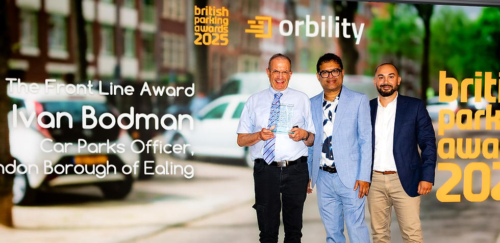 Ivan Bodman, car parks officer, London Borough of Ealing