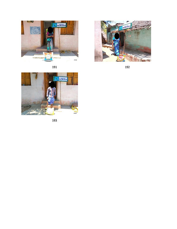 OMCAR Covid 19 Relief work in Palk Bay, 