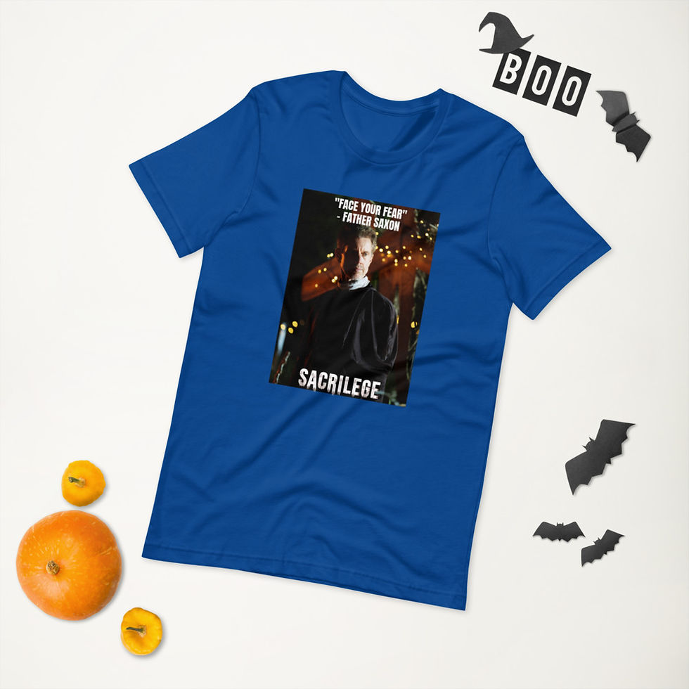 Thumbnail: Sacrilege 'FATHER SAXON - FEAR' Unisex T-Shirt