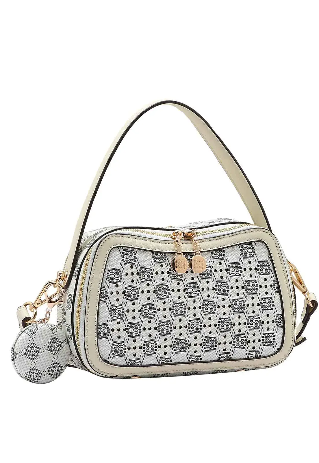 BOLSA FEMININA CHENSON ORIGINAL NEW CRISTAL MÃO
