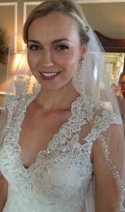smiling bride