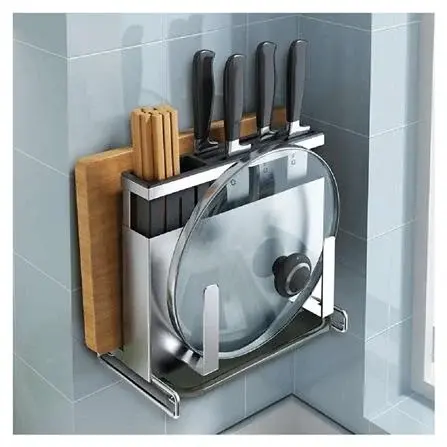 Thumbnail: KITCHEN UTENSIL HOLDER KECH AY11S2 STAINLESS STEEL