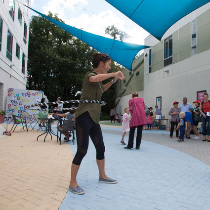 Landscape Architecture,
Outdoor Space, Site Planning, Urban Design, Public Spaces, Public Park, Hardscape Design,
Arts Park at Dance Place DC, Washington DC