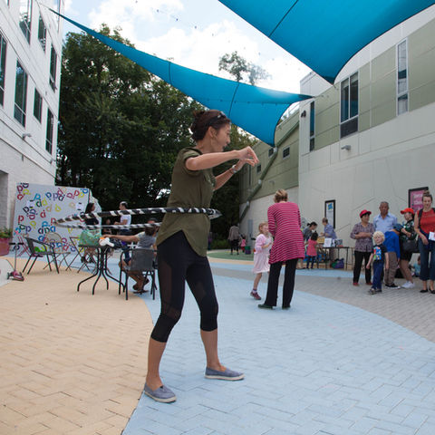 Landscape Architecture,
Outdoor Space, Site Planning, Urban Design, Public Spaces, Public Park, Hardscape Design,
Arts Park at Dance Place DC, Washington DC