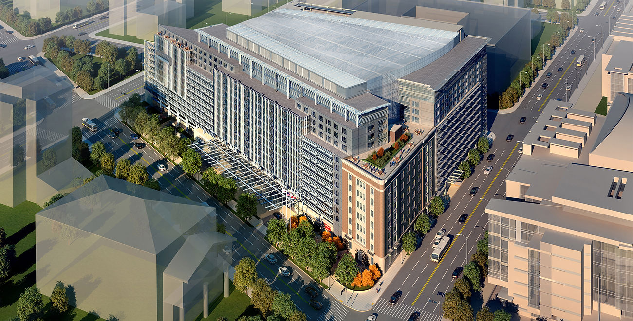 Landscape Architecture, Garden Design, Green Infrastructure, Hospitality Landscaping, Streetscape Design, Stormwater Management, Green Infrastructure, Marriott Marquis, Washington DC