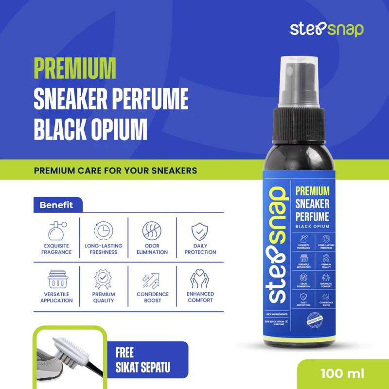 Brand StepSnap Premium Sneaker Cleaner - Maklon Pembersih sepatu sneakers - OEM Oleh INOSS