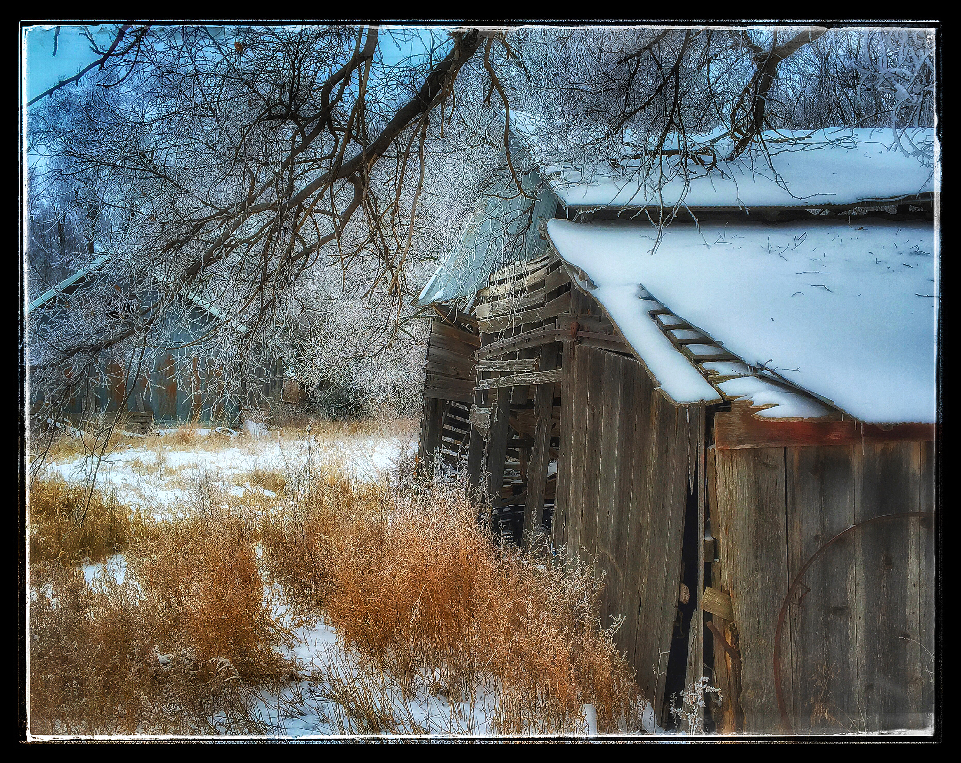 Winter Barn