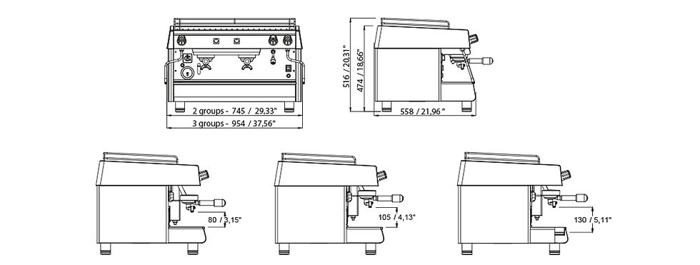 Thumbnail: Chiara GIDI White - Coffee Machine