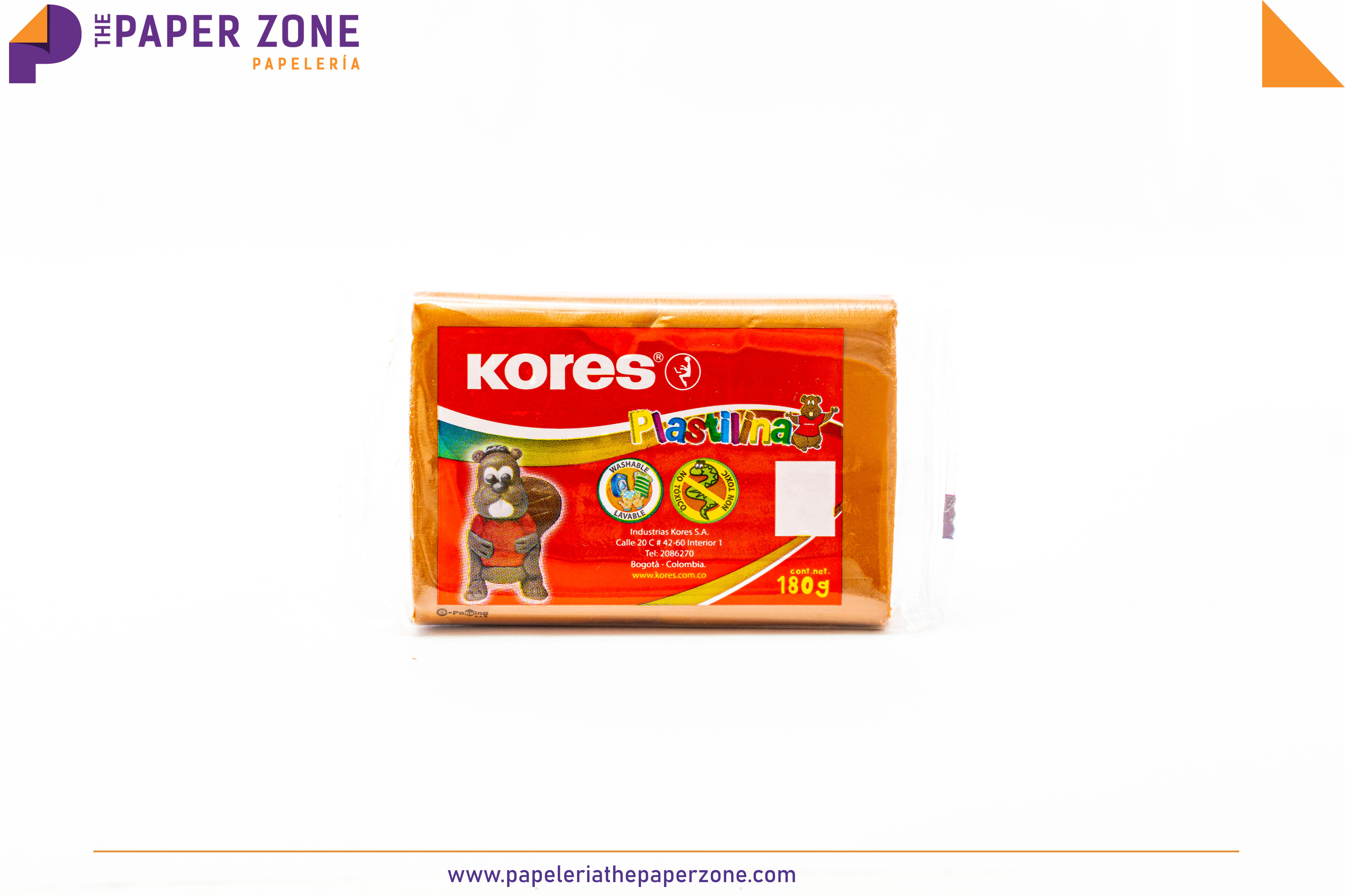 PLASTILINA KORES CAFE 180 GR