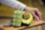 Avocado popsicle