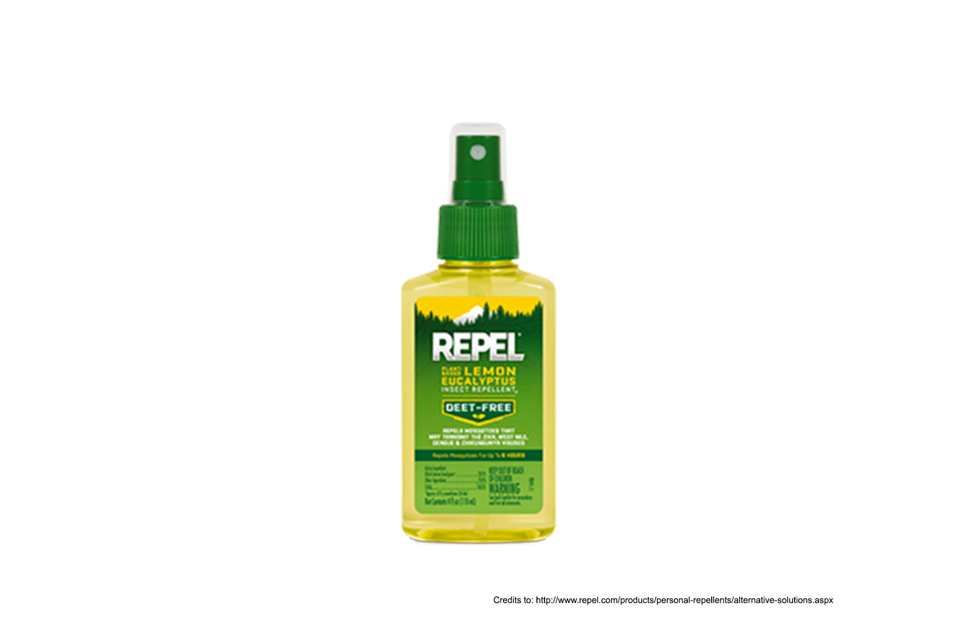 Bug Spray Lemon/Eucalyptus (Deet Free) - 4oz