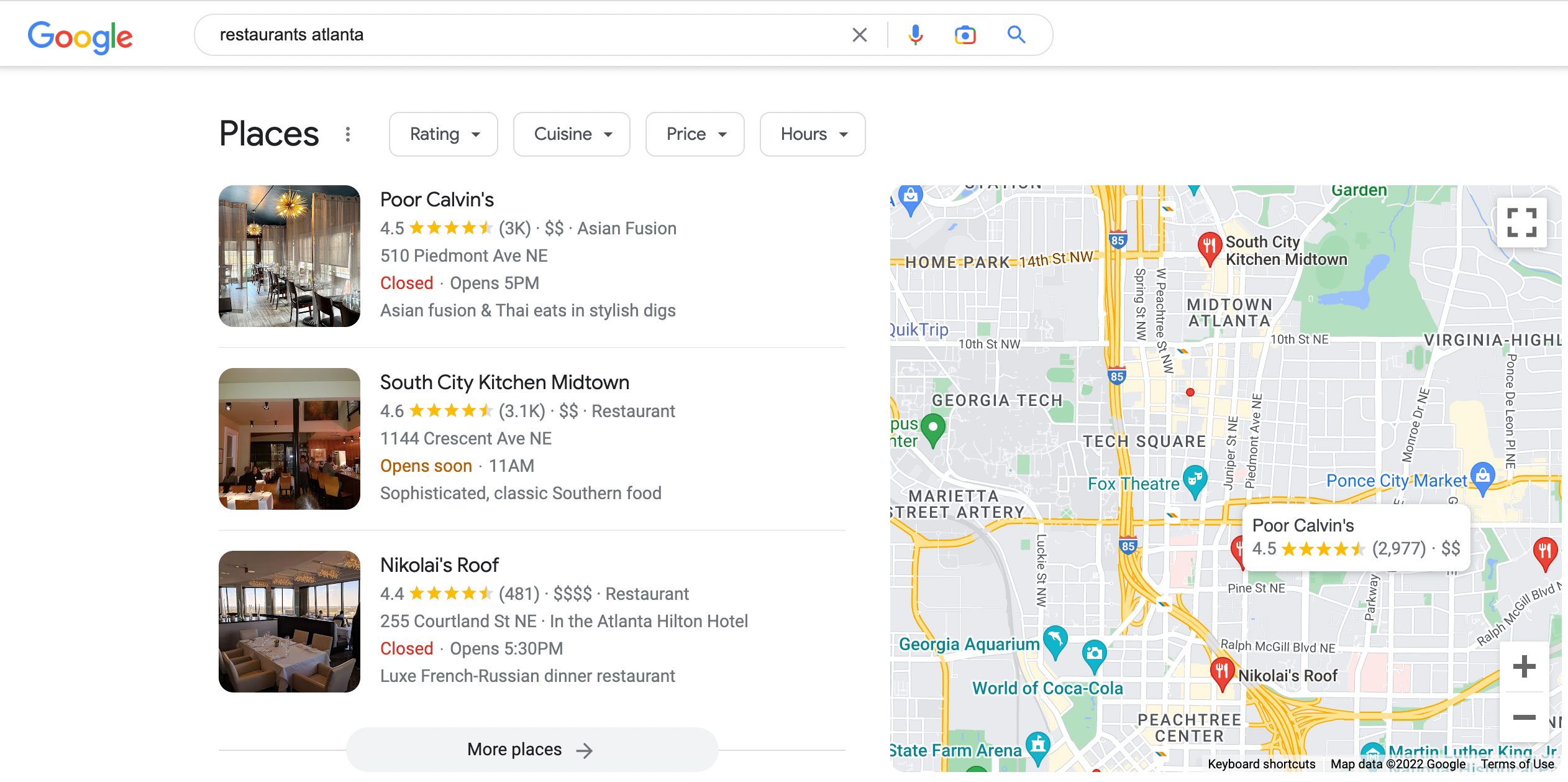Google Reviews on Google Maps