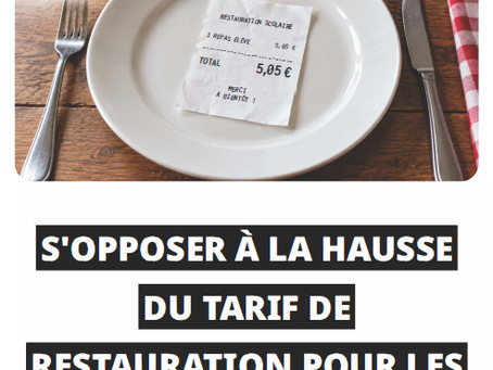 5 novembre : montée nationale à Paris en défense de l'enseignement spécialisé. 13 réunions AESH dans l'Oise pour la préparer et défendre les tarifs cantine des AESH