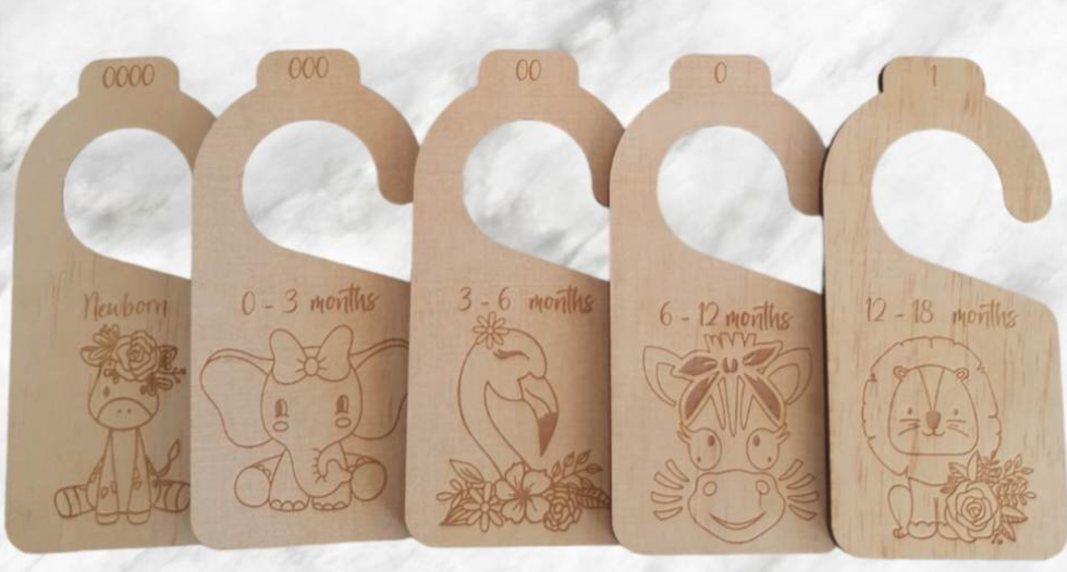 Thumbnail: nursery clothes dividers