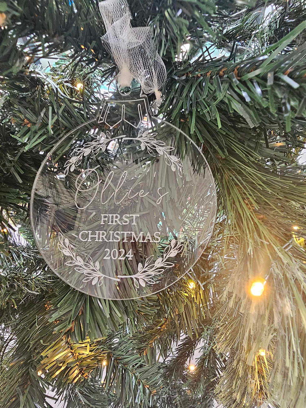 My First Christmas Bauble