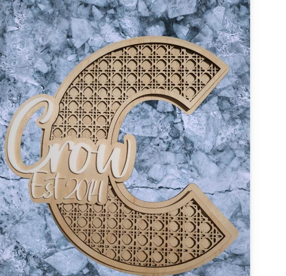 Thumbnail: Rattan plaque 