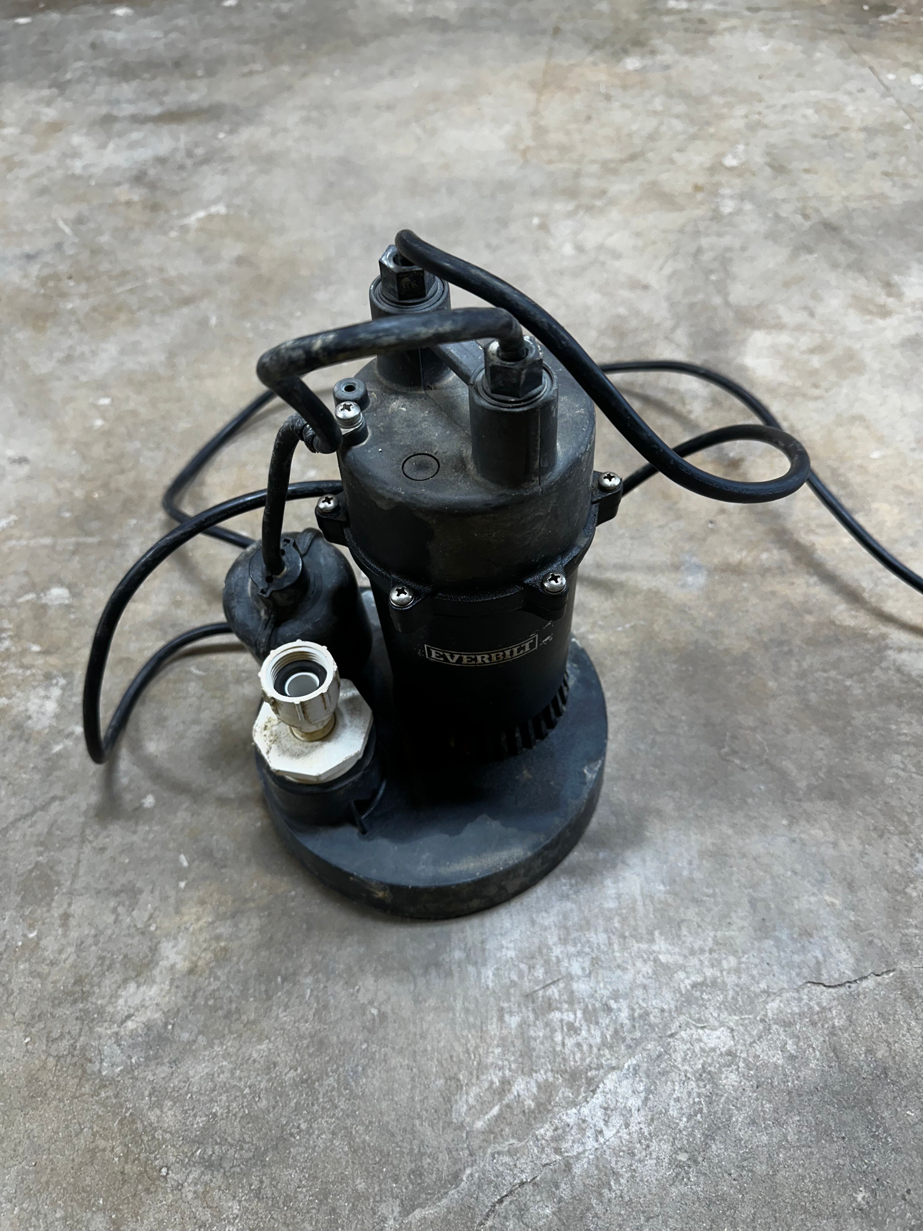 Everbilt Sump Pump