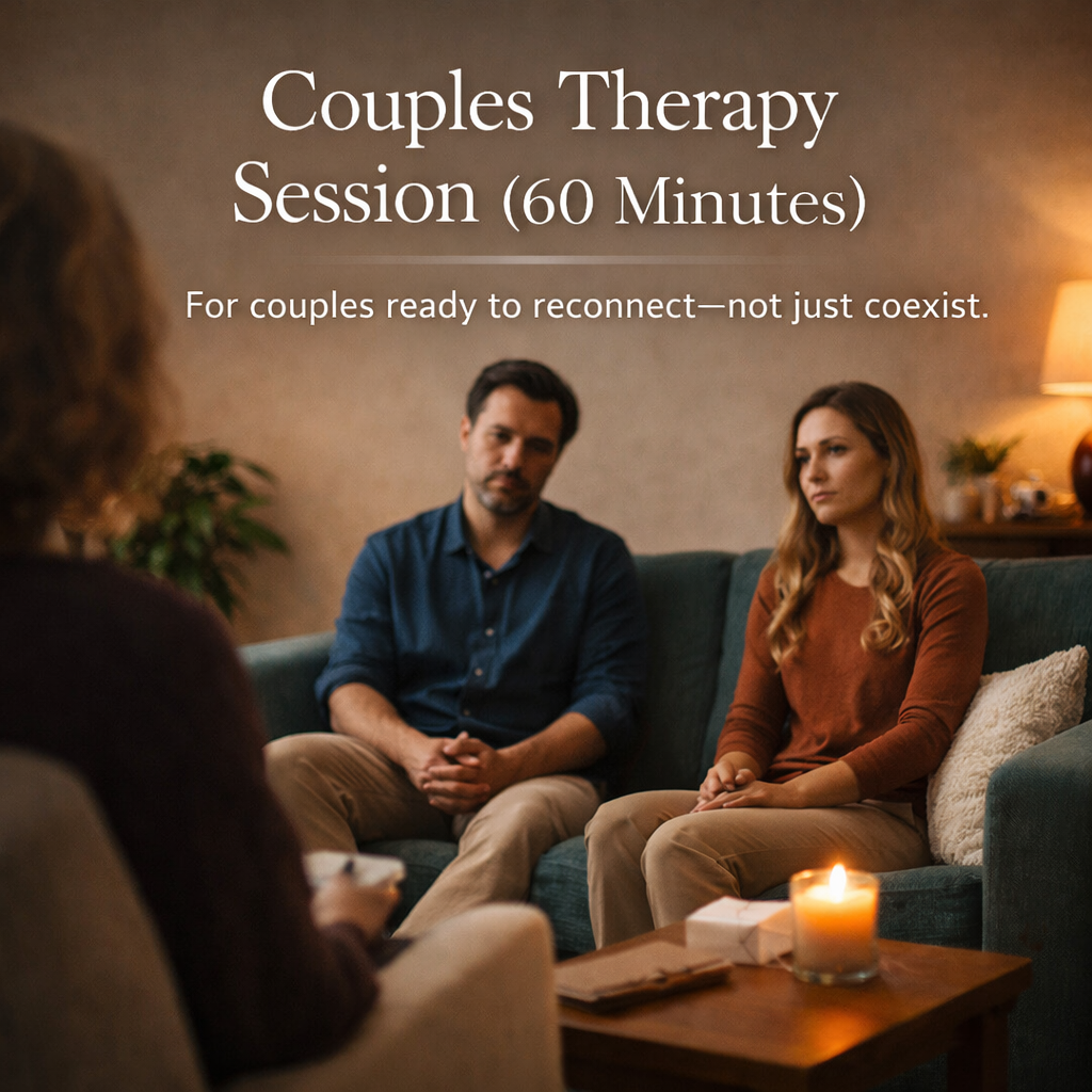 Couples Therapy Session - For Couples ready to reconnect Intimate Roots