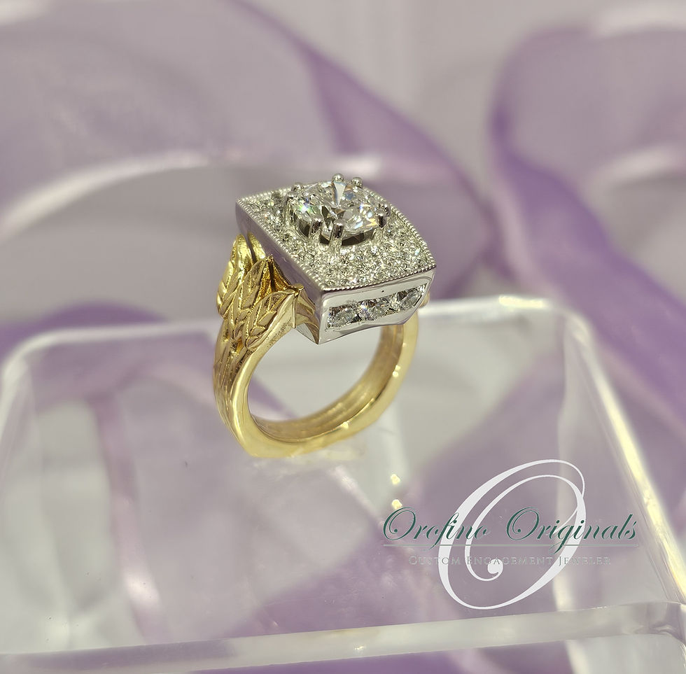 Custom Design Engagement RingsCustom JewelryJewelryOrofino Jewelers