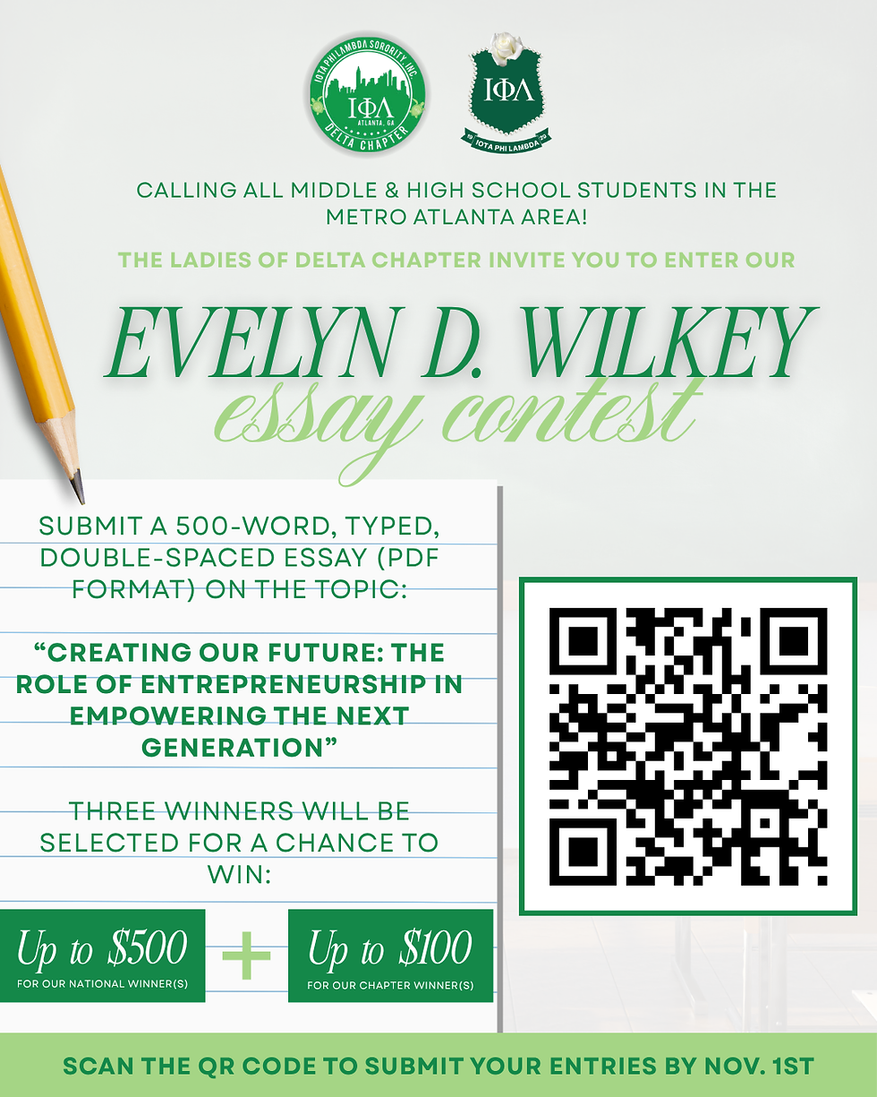 2026 Evelyn D. Wilkey National Youth Essay Contest Application Deadline