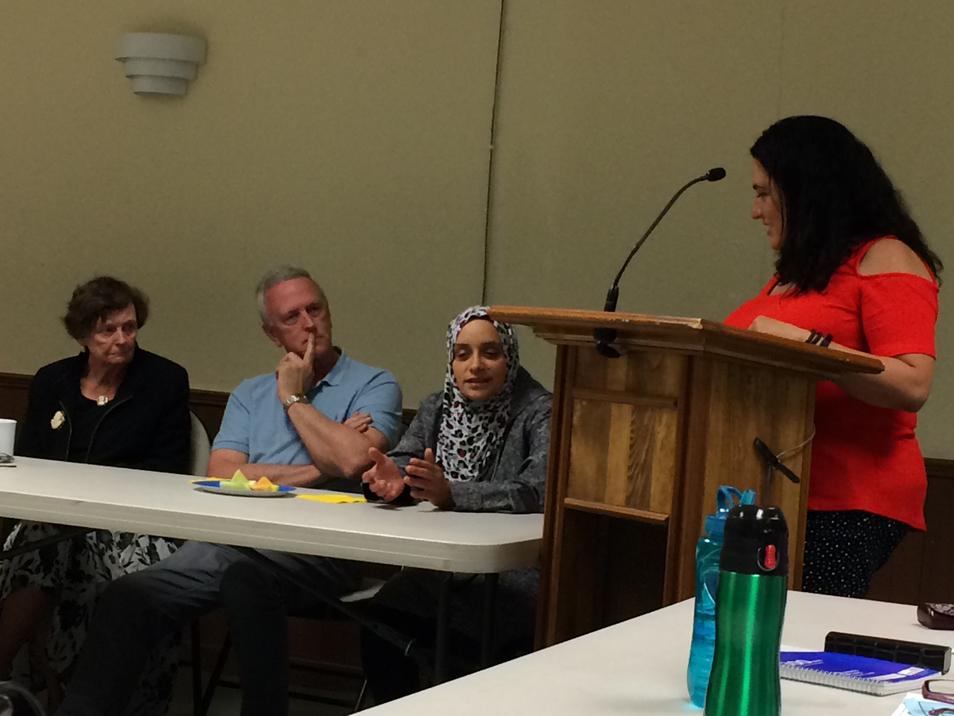Radia Maree at CWL Meeting