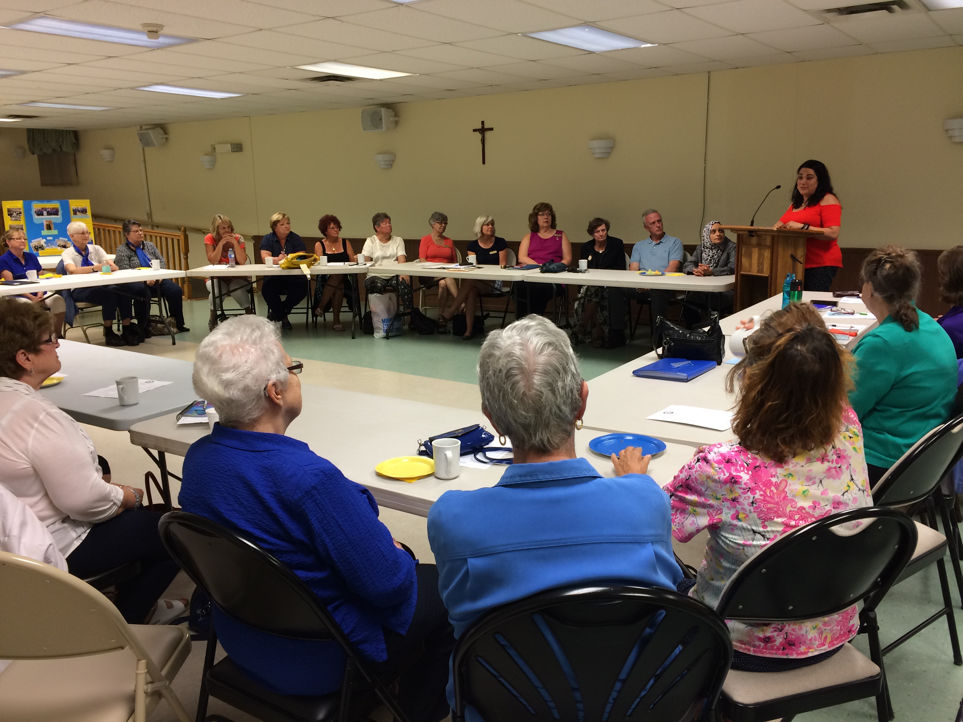 Radia Maree at CWL Meeting