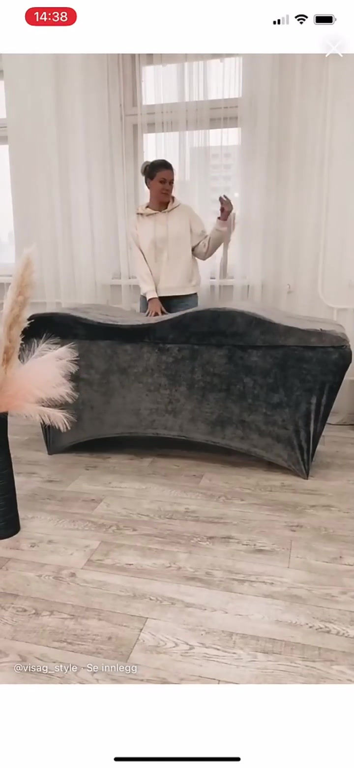 Thumbnail: Curved matras & hoes set Black