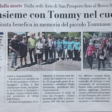 Camminata "TOMMY nel CUORE"