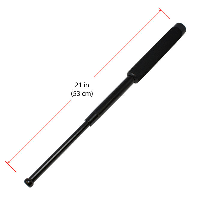 Thumbnail: Black 21 Inches Expandable Baton