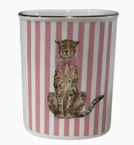 Pink Striped Leopard