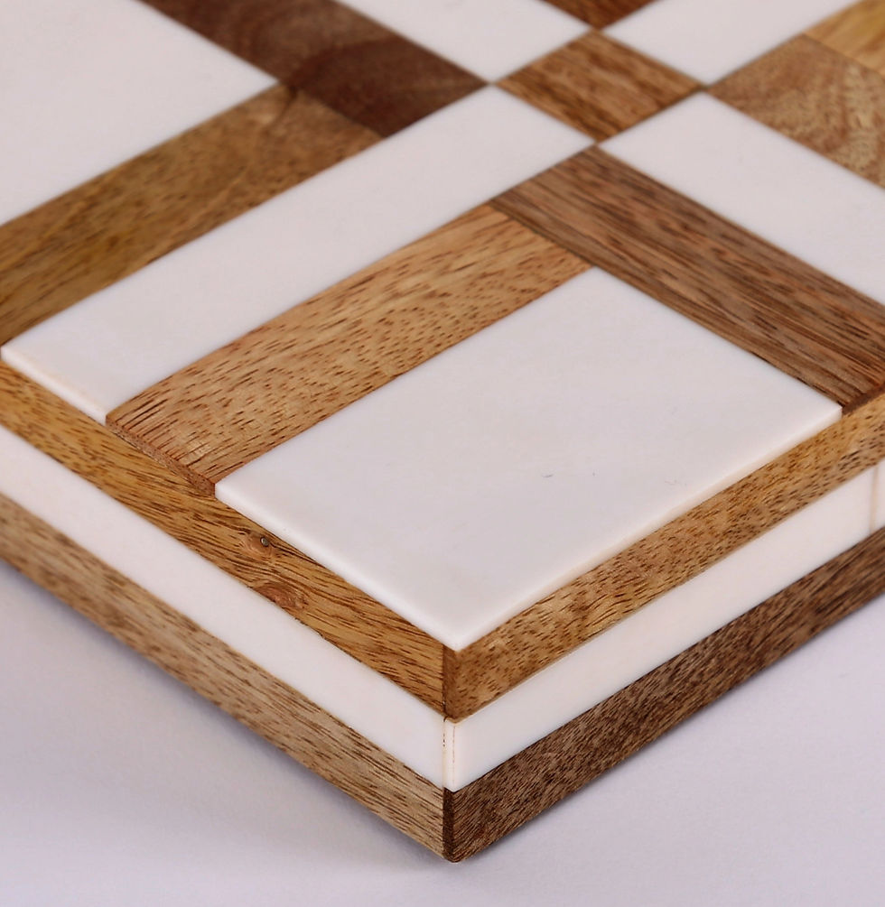 Thumbnail: Decorative Boxes Patisserie Delight White & Brown