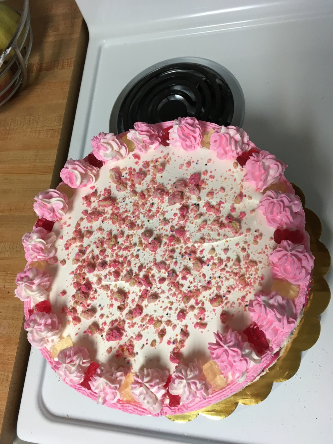 Double layer 10” cake (varying styles, flavors, and colors)