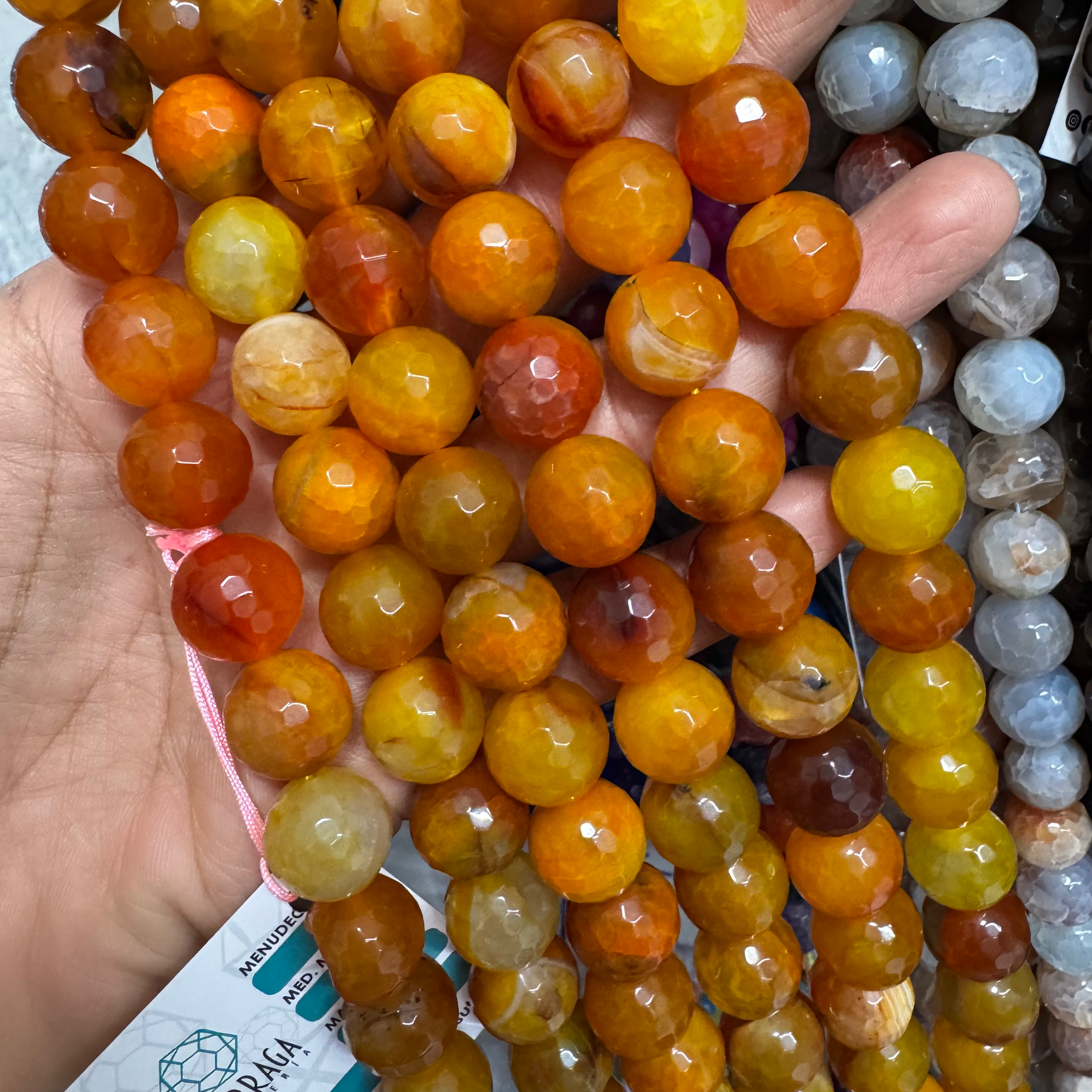 Agata 16mm amarillo