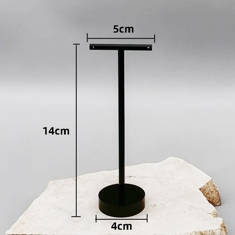 Exhibidor de aretes negro