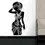 Thumbnail: Africa Wall Decal Art Black Woman Sticker Bedroom Decor Decal