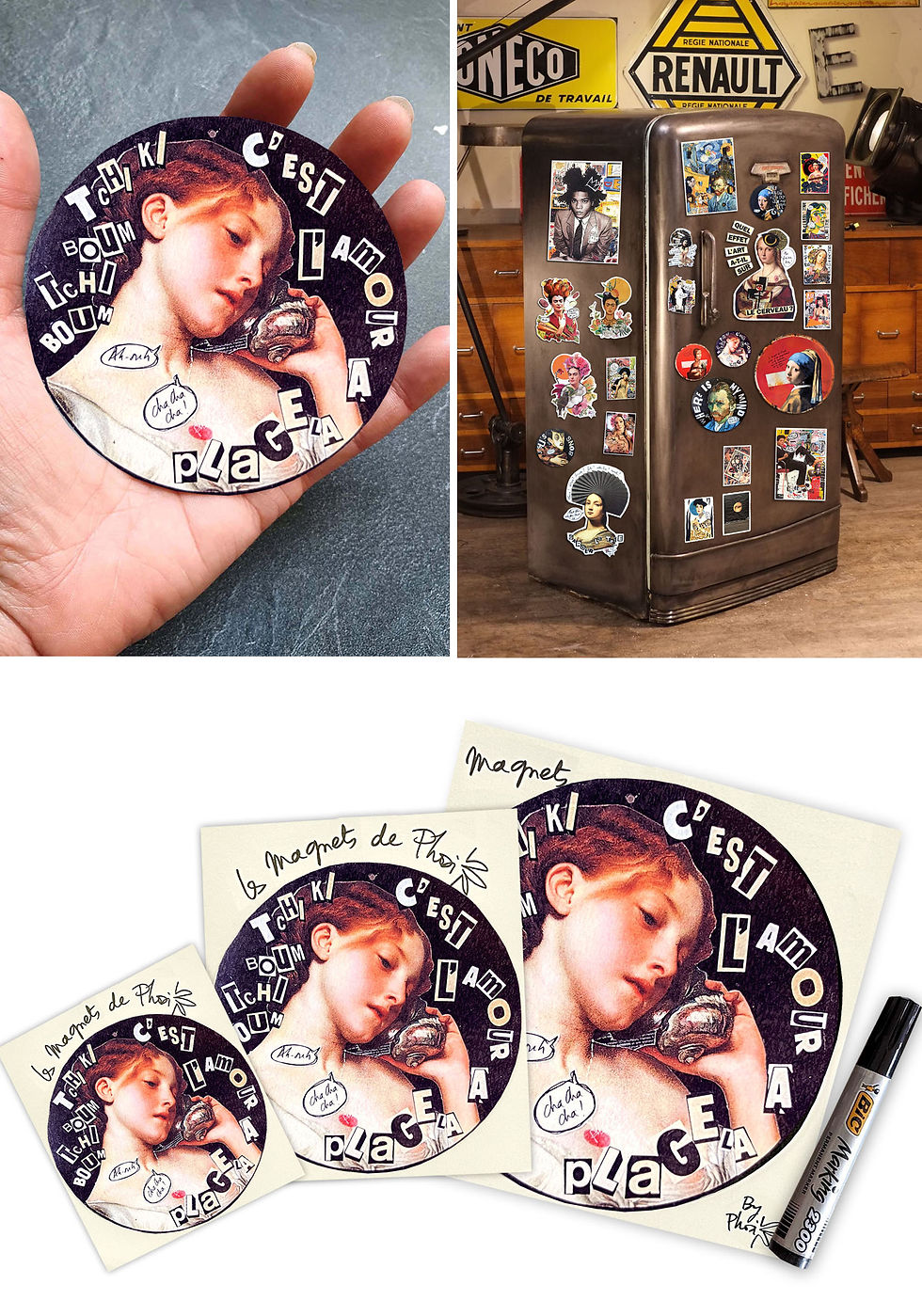Miniature : Magnets Leighton - Niagara | C'EST L'AMOUR A LA PLAGE